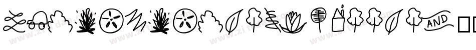 AlphaShapes crosses字体转换